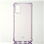 ***WE Coque de protection TPU SAMSUNG GALAXY A41 Violet