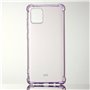 ***WE Coque de protection TPU SAMSUNG GALAXY NOTE 10 LITE Violet