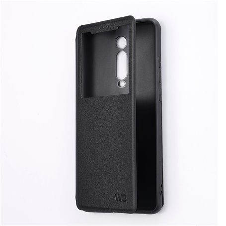 ***WE Etui folio CLASSIQUE XIAOMI MI 9T Noir