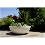 EDA Pot vasque Graphit Ø59cm - Contenance 39L - Blanc cérusé