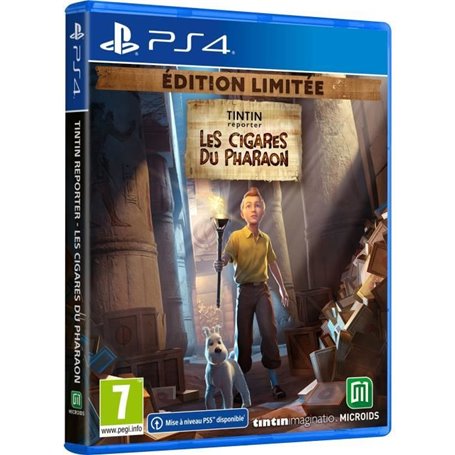 Jeu PS4 - Tintin Reporter - Les Cigares Du Pharaon - Edition Limitée