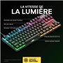 Clavier Gaming - AZERTY - STEELSERIES - Apex 9 TKL FR - Sans Pavé Numérique - Rétroéclairé - Noir