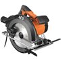 Scie circulaire - AEG - KS12-1 - 1200 W - 5000 tr/min - Capacité 62 mm - Lame TCT 24 dents