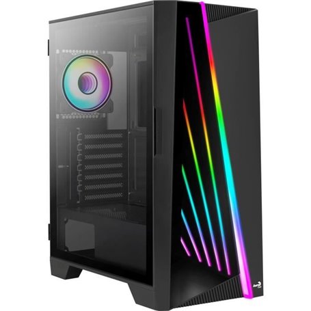 Boîtier PC - AEROCOOL - Mirage G V1 - Boitier sans alimentation - Moyen tour - Format ATX - Noir ( ACCM-PB25013.11 )