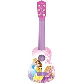 Lexibook - Ma Premiere Guitare Disney Princesses - 53cm - Guide d'apprentissage inclus