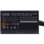 COOLER MASTER MWE Bronze  550W V2  - Alimentation 550W - 230V (Certifiée 80 Plus Bronze Garantie 5 ans) Câbles plats noi