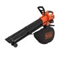 Aspirateur-souffleur-broyeur BLACK+DECKER 36V - Avec batterie et chargeur - Sac 45L