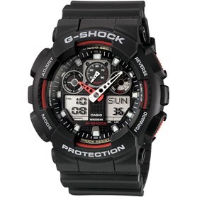 CASIO G-Shock Montre GA-100-1A4ER Quartz