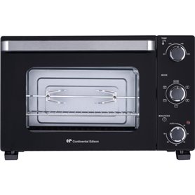 CONTINENTAL EDISON CEMF46B3 - Minifour électrique 46L noir - 1800W - Rotissoire