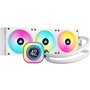 Water Cooling - CORSAIR - iCUE LINK H150i LCD White AIO - Radiateur 360mm - Refroidissement Liquide pour CPU - Blanc