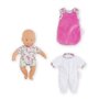Mon Premier Poupon COROLLE - Mini Calin Bonne Nuit Jardin en Fleurs - 20 cm - 2 accessoires - senteur de vanille - des 18 mois