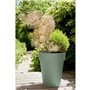 Pot de fleurs vase - EDA PLASTIQUE - Toscane mi-haut - Vert laurier - 44x53cm - 50L