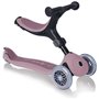 Trottinette 3 roues évolutive - GLOBBER - ACTIVE ECOLOGIC - Framboise - Plastique recyclé - Porteur - Siege large - 15 m