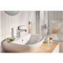 Mitigeur monocommande lavabo - GROHE Swift - 24325001 - Chromé - Taille M - Economie d'eau - Tirette et vidage