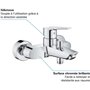 Mitigeur Bain / Douche Start - GROHE - 24206002 - Inverseur automatique - Mousseur économique - Chromé