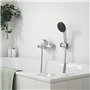 Mitigeur monocommande bain/douche - GROHE Swift - 24335001 - Chromé - Montage mural apparent