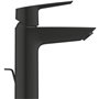 Mitigeur monocommande lavabo - GROHE Start - 235522432 -Noir mat -Taille M -Ouverture Eau Froide -Economie d'eau -Tirett