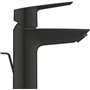 Mitigeur monocommande lavabo - GROHE Start - 242092432 - Noir mat - Taille S - Economie d'eau - Tirette et vidage