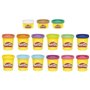 Play-Doh Coffret de 15 pots couleurs classiques de pâte a modeler