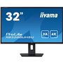 iiyama ProLite XB3288UHSU-B5 écran plat de PC 80 cm (31.5") 3840 x 2160 pixels 4K Ultra HD LCD Noir