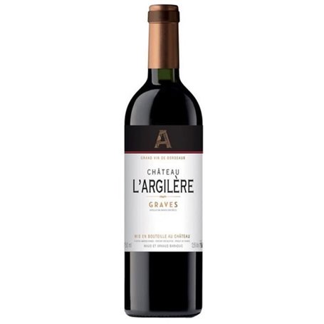 Château L'Argilere 2019 Graves - Vin rouge de Bordeaux