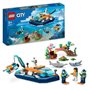 LEGO City 60377 Le Bateau d'Exploration Sous-Marine