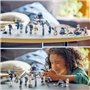LEGO 75372 Star Wars Pack de Combat des Clone Troopers et Droides de Combat, Jouet avec Speeder Bike et Figurine