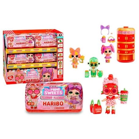 L.O.L. Surprise! Loves Mini Sweets X Haribo Vending Machine Asst in PDQ