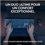 Logitech MX Keys S Combo clavier Souris incluse RF sans fil + Bluetooth AZERTY Belge Graphite