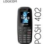 Téléphone Mobile - LOGICOM - Posh 402 - Noir