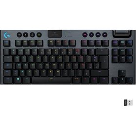 Clavier gamer - Sans fil - Logitech G - G915 TKL - Lightspeed -Mécanique - AZERTY - Noir