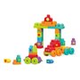 MEGA BLOKS - Le train de l'alphabet - jouet de construction pour enfant de 12 mois et plus
