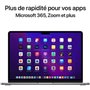 Apple - 13,6 MacBook Air M2 - RAM 8Go - Stockage 512Go - Gris Sidéral - AZERTY