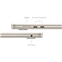 Apple - 15 MacBook Air M3 (2024) - RAM 8Go - Stockage 256Go - Lumiere Stellaire - AZERTY
