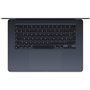 Apple - 15 MacBook Air M3 (2024) - RAM 8Go - Stockage 256Go - Minuit - AZERTY