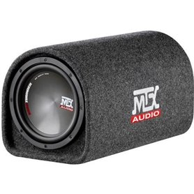 Caisson tube actif avec subwoofer - MTX AUDIO - RTT8P - 20cm reflex et ampli Classe-D 120W RMS filtre actif et télécommande