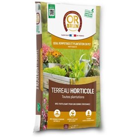 Terreau horticole - OR BRUN - OBRTHOR20N - 20 L