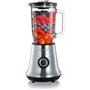 Blender SEVERIN SM3734 - Récipient en verre d'1L - 2 vitesses + fonction pulse - 22 000 tours/min - Inox/Noir