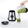 Blender SEVERIN SM3734 - Récipient en verre d'1L - 2 vitesses + fonction pulse - 22 000 tours/min - Inox/Noir