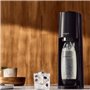 SODASTREAM Terra - Machine a Eau Pétillante Noire - 1 Bouteille 1L Compatible Lave-Vaisselle + 1 Recharge de Gaz 60L a C