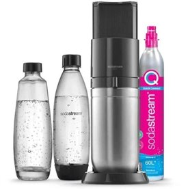 SODASTREAM Duo - Machine a Eau Pétillante + 1 bouteille 1L + 1 Recharge Gaz 60L a Clipser