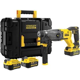 Perforateur Brushless SDS Plus 18V Stanley FatMax - 2 Joules - 2 Batteries 4.0Ah - 3 Modes de Travail