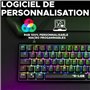 Clavier Gaming mécanique - THE G-LAB - KEYZ THALLIUM - Rouge