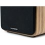 THOMSON WS602DUO - Ensemble de 2 enceintes avec caisson en bois - 100W - Bluetooth 5.0 - 2 sorties RCA - Bois clair