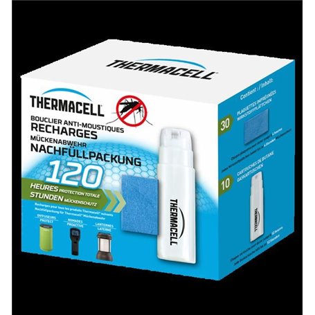 THERMACELL THRECHARG120  - Recharges de 120 heures - Anti Moustiques & Moustiques Tigre