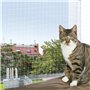 TRIXIE Filet de protection chat 6x3 m transparent