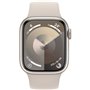 Apple Watch Series 9 GPS + Cellular - 41mm - Boîtier Starlight Aluminium - Bracelet Starlight Sport Band - S/M