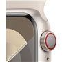 Apple Watch Series 9 GPS + Cellular - 41mm - Boîtier Starlight Aluminium - Bracelet Starlight Sport Band - S/M