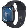 Apple Watch Series 9 GPS + Cellular - 41mm - Boîtier Midnight Aluminium - Bracelet Midnight Sport Band - S/M