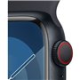 Apple Watch Series 9 GPS + Cellular - 41mm - Boîtier Midnight Aluminium - Bracelet Midnight Sport Band - S/M